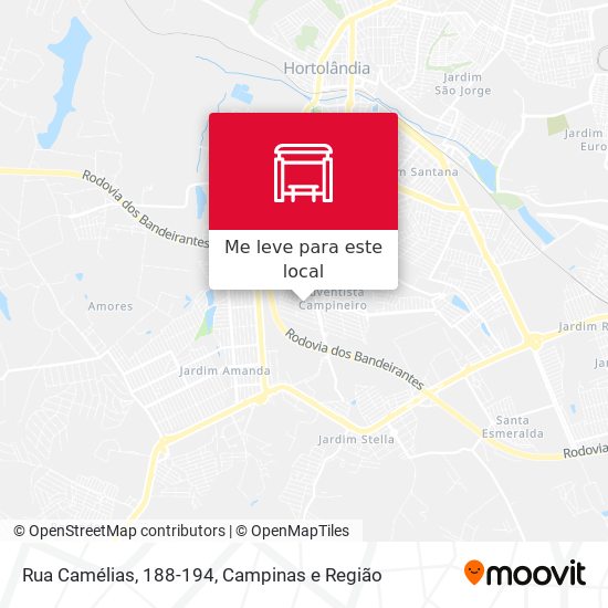 Rua Camélias, 188-194 mapa