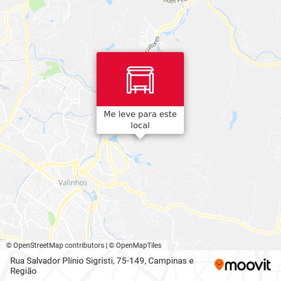 Rua Salvador Plínio Sigristi, 75-149 mapa