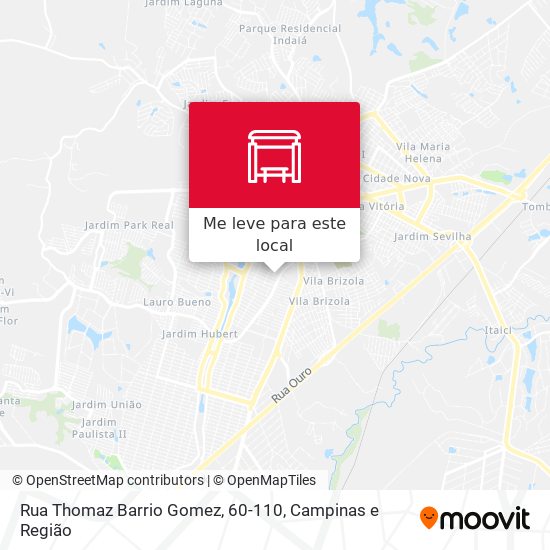 Rua Thomaz Barrio Gomez, 60-110 mapa