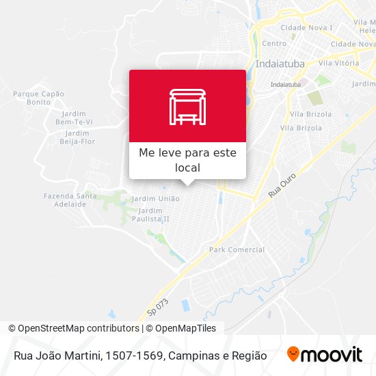 Rua João Martini, 1507-1569 mapa