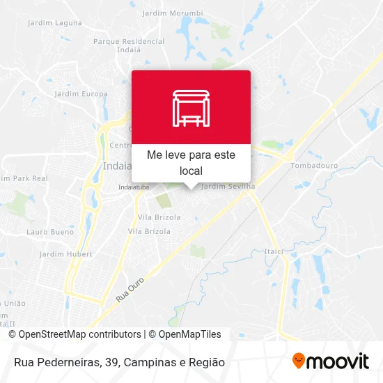 Rua Pederneiras, 39 mapa