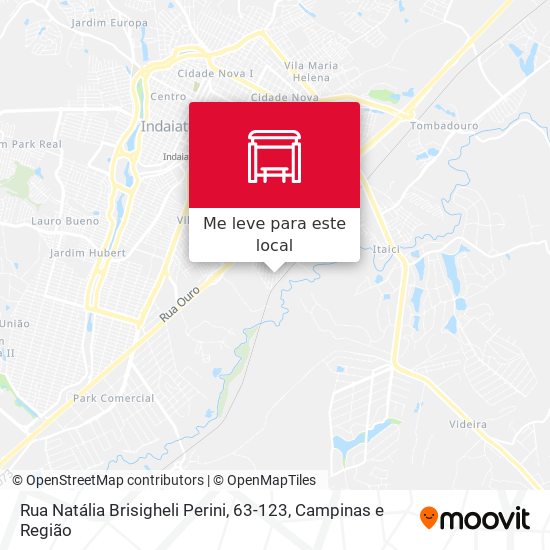 Rua Natália Brisigheli Perini, 63-123 mapa