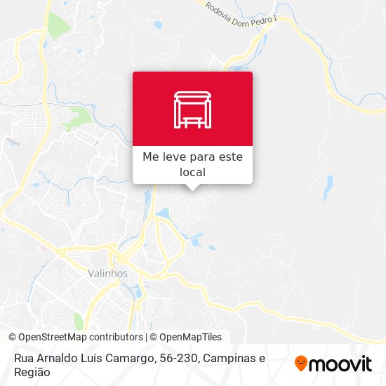 Rua Arnaldo Luís Camargo, 56-230 mapa