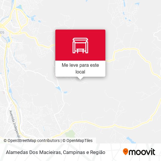 Alamedas Dos Macieiras mapa