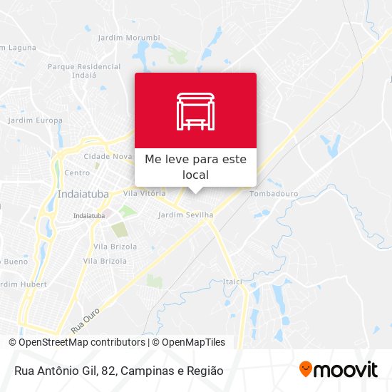 Rua Antônio Gil, 82 mapa