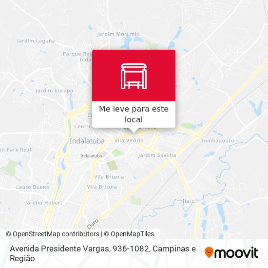 Avenida Presidente Vargas, 936-1082 mapa