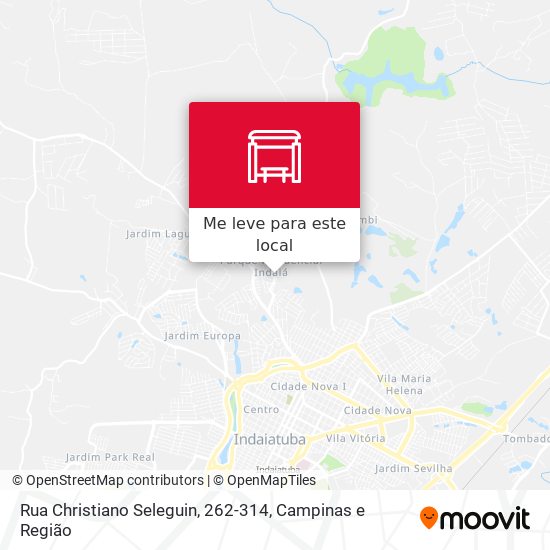 Rua Christiano Seleguin, 262-314 mapa