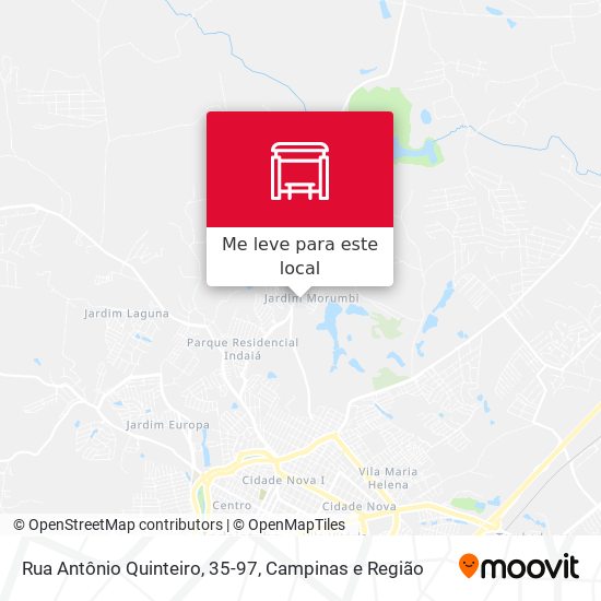 Rua Antônio Quinteiro, 35-97 mapa