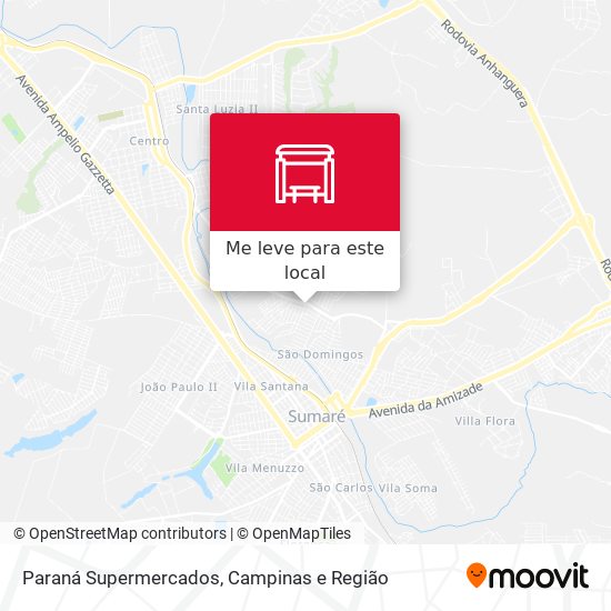 Paraná Supermercados mapa