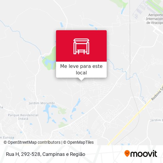 Rua H, 292-528 mapa