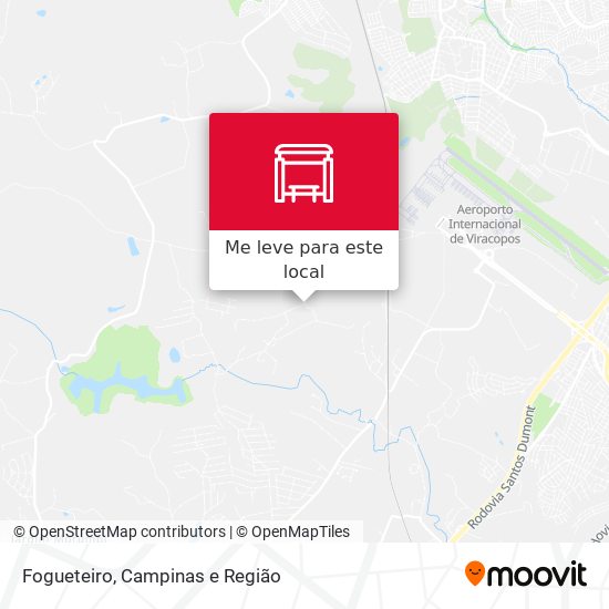 Fogueteiro mapa