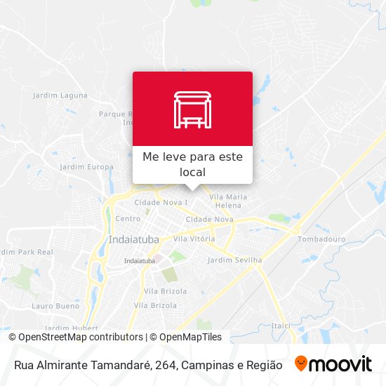Rua Almirante Tamandaré, 264 mapa