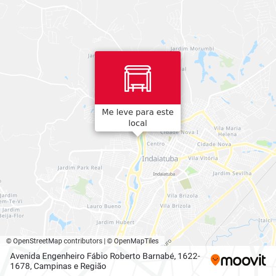 Avenida Engenheiro Fábio Roberto Barnabé, 1622-1678 mapa