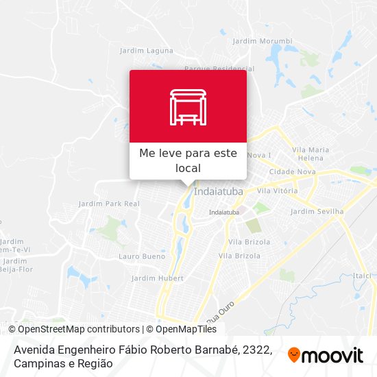 Avenida Engenheiro Fábio Roberto Barnabé, 2322 mapa