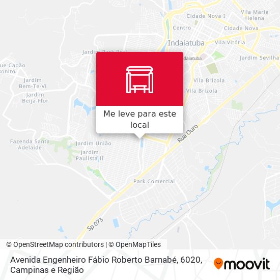 Avenida Engenheiro Fábio Roberto Barnabé, 6020 mapa