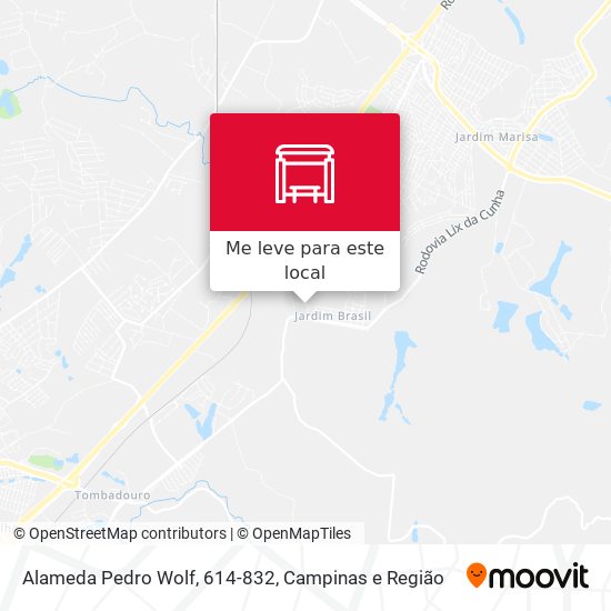 Alameda Pedro Wolf, 614-832 mapa