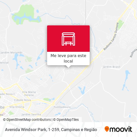 Avenida Windsor Park, 1-259 mapa
