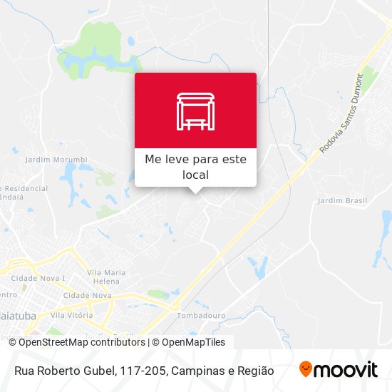 Rua Roberto Gubel, 117-205 mapa