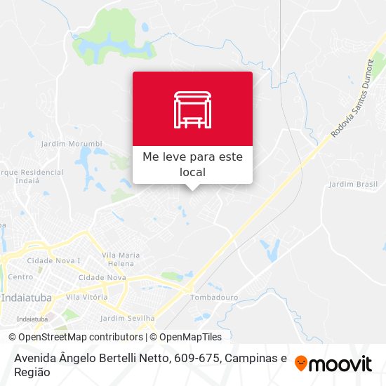 Avenida Ângelo Bertelli Netto, 609-675 mapa