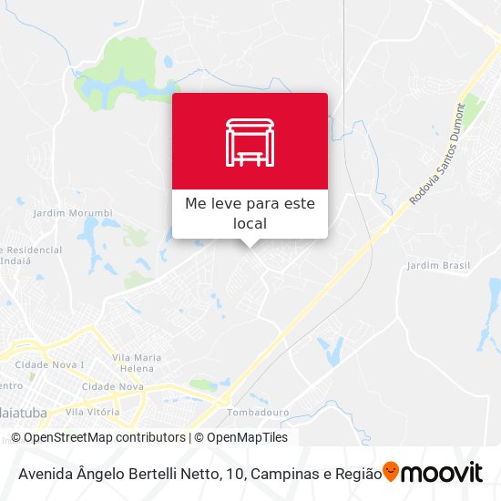 Avenida Ângelo Bertelli Netto, 10 mapa