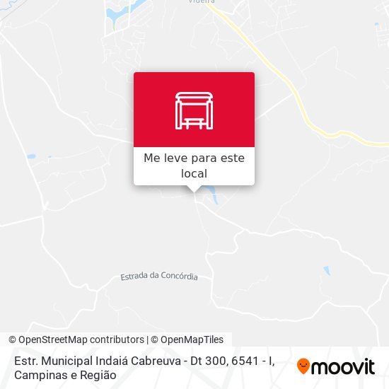 Estr. Municipal Indaiá Cabreuva - Dt 300, 6541 - I mapa