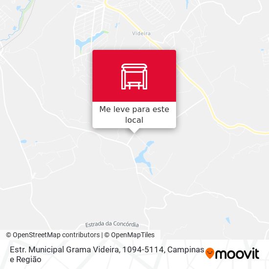 Estr. Municipal Grama Videira, 1094-5114 mapa