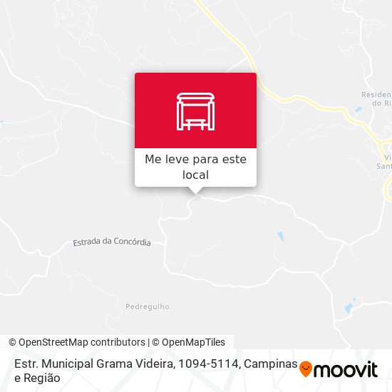 Estr. Municipal Grama Videira, 1094-5114 mapa