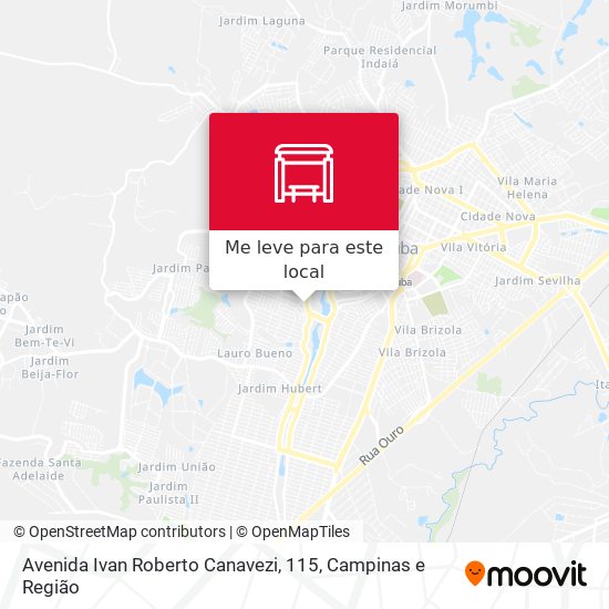 Avenida Ivan Roberto Canavezi, 115 mapa