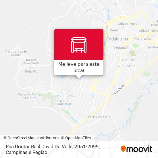 Rua Doutor Raul David Do Valle, 2051-2099 mapa
