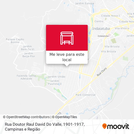 Rua Doutor Raul David Do Valle, 1901-1917 mapa