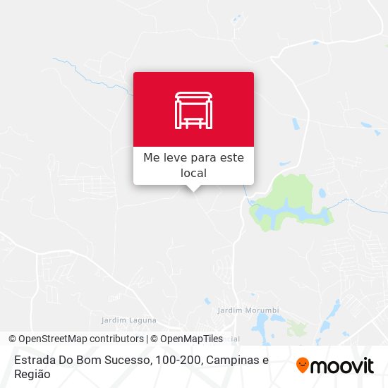 Estrada Do Bom Sucesso, 100-200 mapa