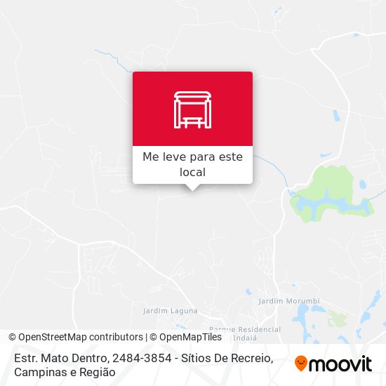 Estr. Mato Dentro, 2484-3854 - Sítios De Recreio mapa