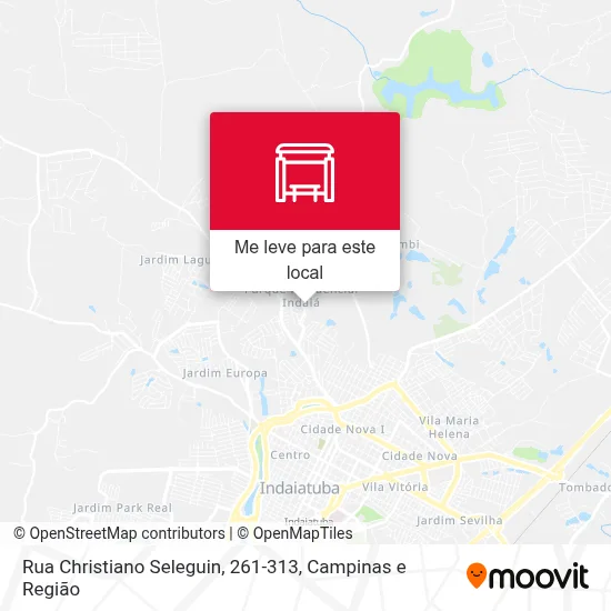 Rua Christiano Seleguin, 261-313 mapa