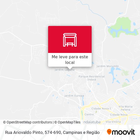 Rua Ariovaldo Pinto, 574-690 mapa