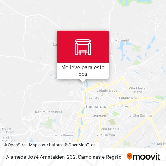 Alameda José Amstalden, 232 mapa