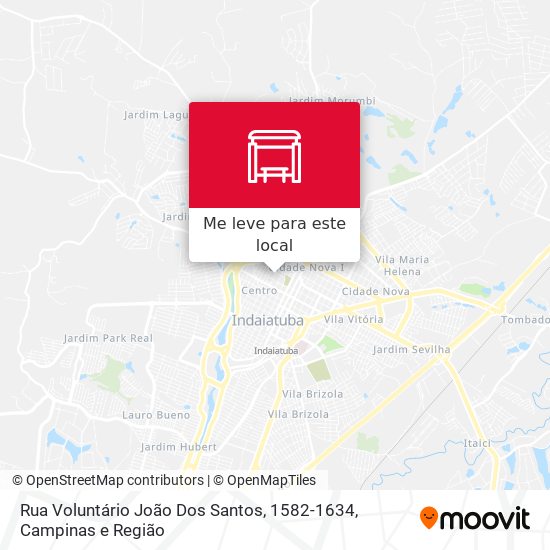 Rua Voluntário João Dos Santos, 1582-1634 mapa