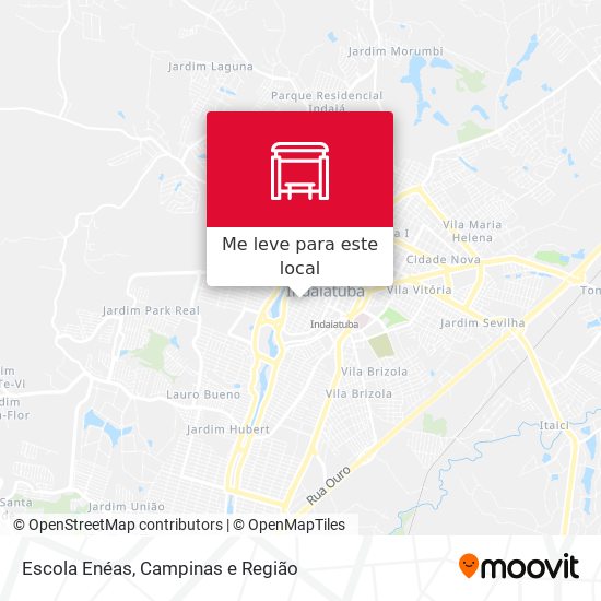 Escola Enéas mapa