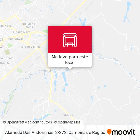 Alameda Das Andorinhas, 2-272 mapa