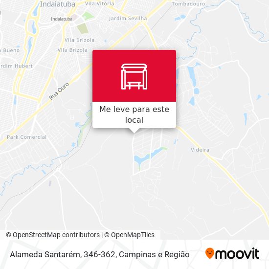 Alameda Santarém, 346-362 mapa