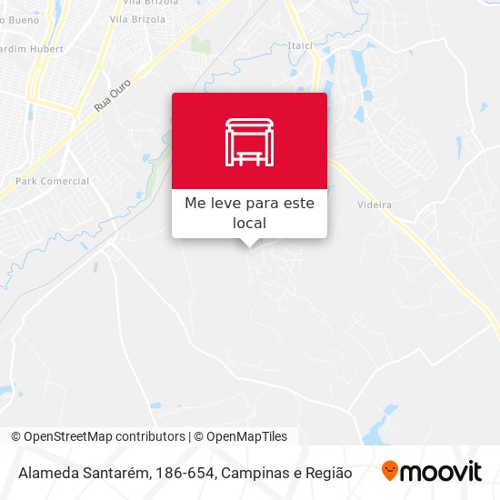 Alameda Santarém, 186-654 mapa