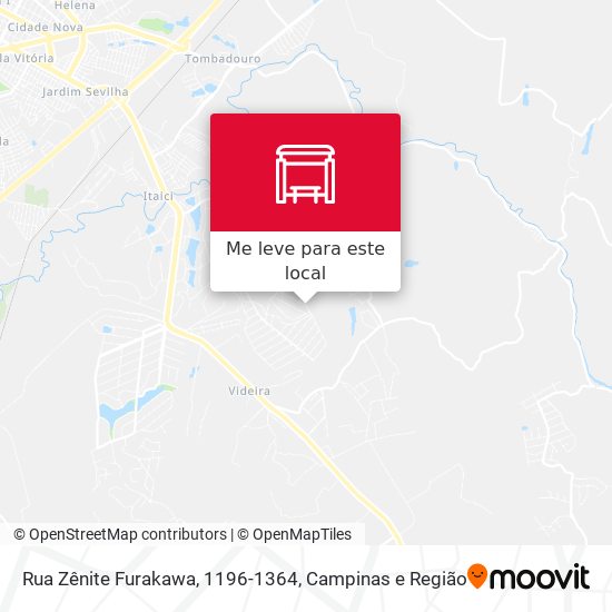 Rua Zênite Furakawa, 1196-1364 mapa