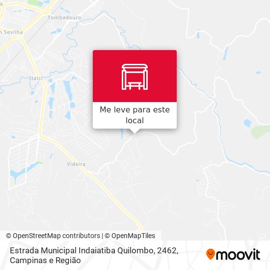 Estrada Municipal Indaiatiba Quilombo, 2462 mapa