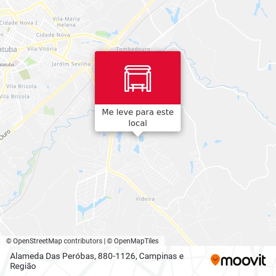 Alameda Das Peróbas, 880-1126 mapa