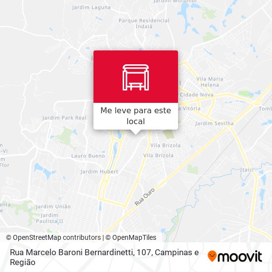Rua Marcelo Baroni Bernardinetti, 107 mapa