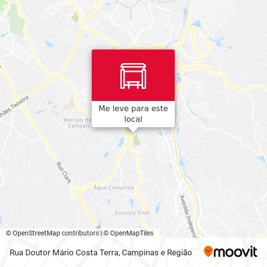 Rua Doutor Mário Costa Terra mapa