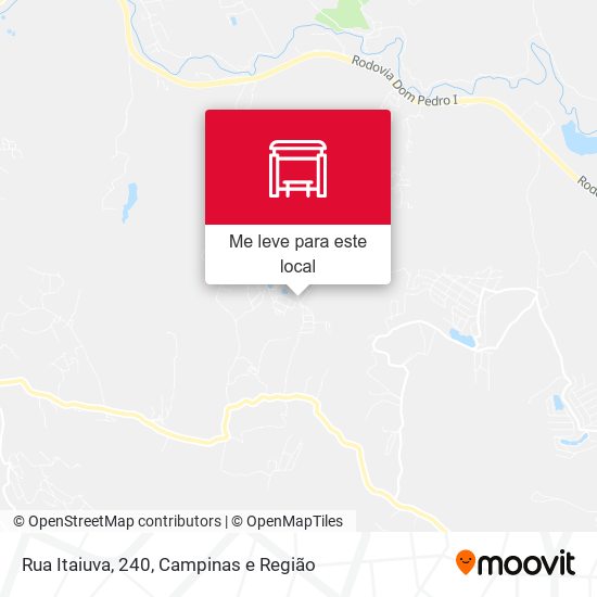 Rua Itaiuva, 240 mapa