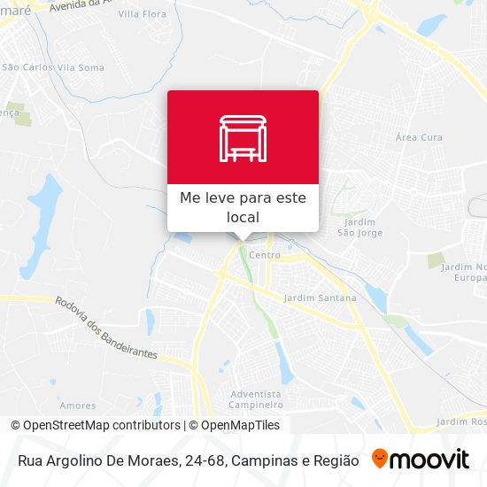Rua Argolino De Moraes, 24-68 mapa