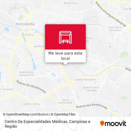 Centro De Especialidades Médicas mapa