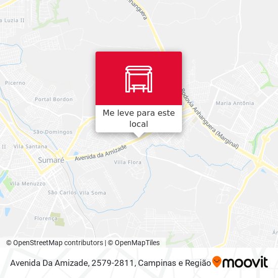 Avenida Da Amizade, 2579-2811 mapa