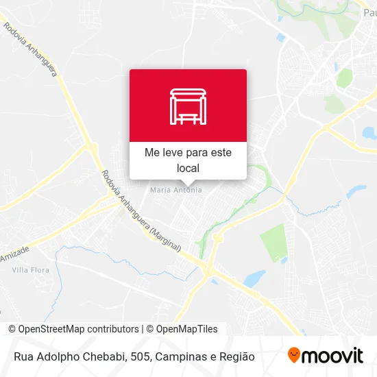 Rua Adolpho Chebabi, 505 mapa